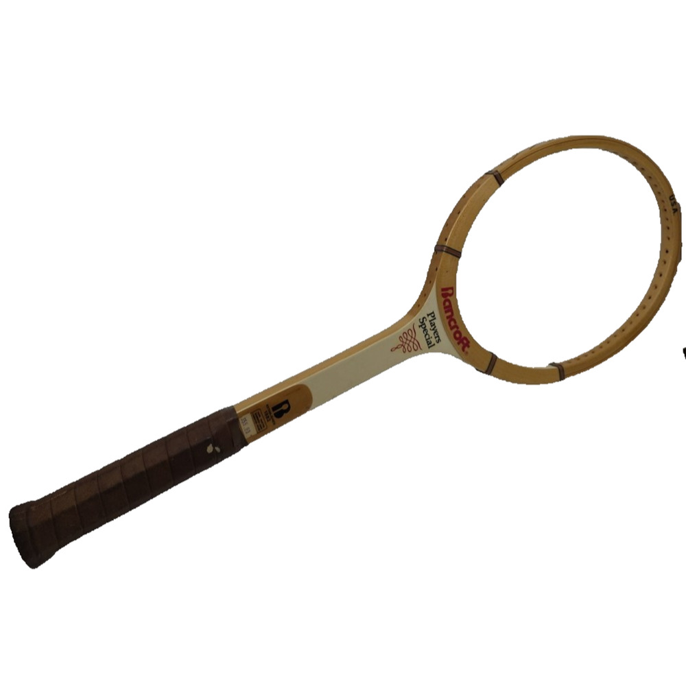Vintage Bancroft Players Special Bamboo AshTennis Racket USA Unstrung NEW Rare